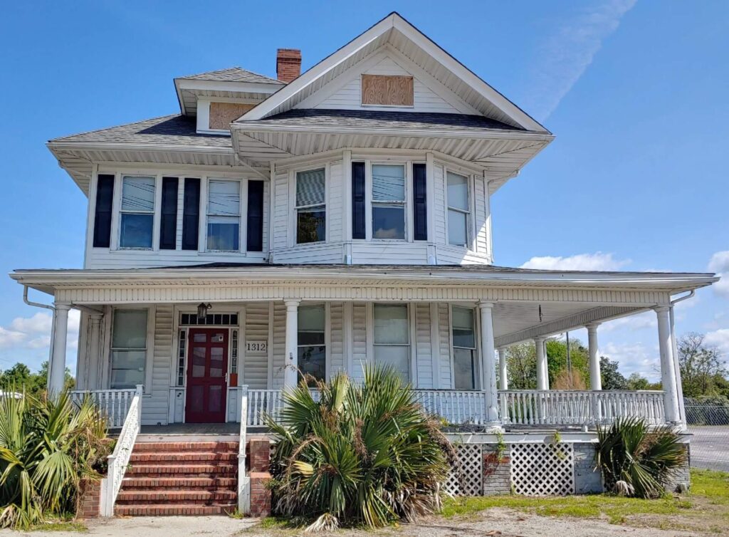 Exterior view of Tisdale House