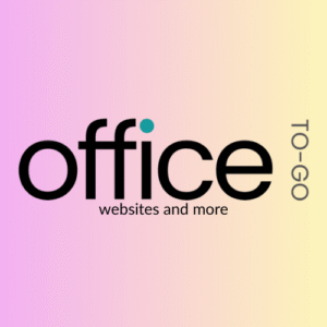 words in black Office To-Go, Websites and More