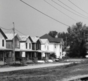 5 of the 6 Sisters black and white photo