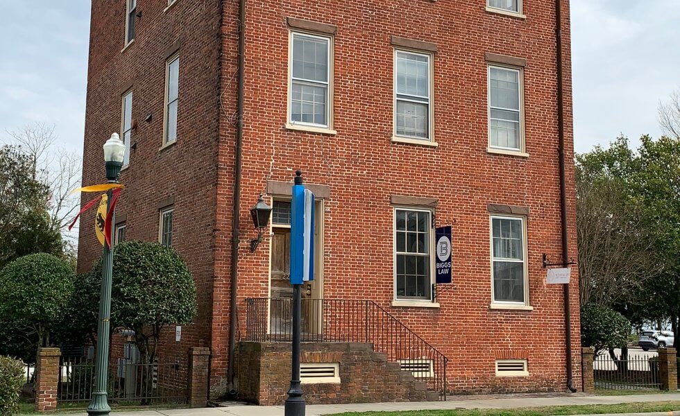 3 story historic brick building